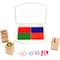 Melissa & Doug Alphabet Stamp Set, 56 Letters and Stamp Pad 3557 - alternate 5